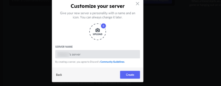 Customize your server