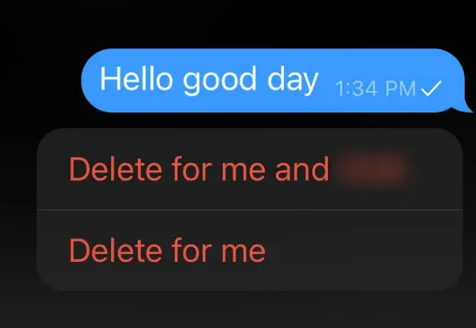 Delete Message