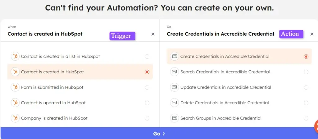 Custom automation in Integrately