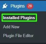 Plugins tab