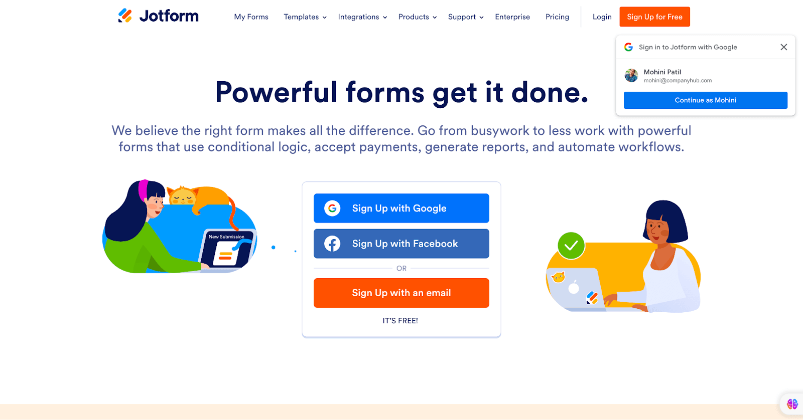 Jotform Login