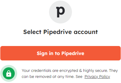 Connect your Pipedrive account with Integrately