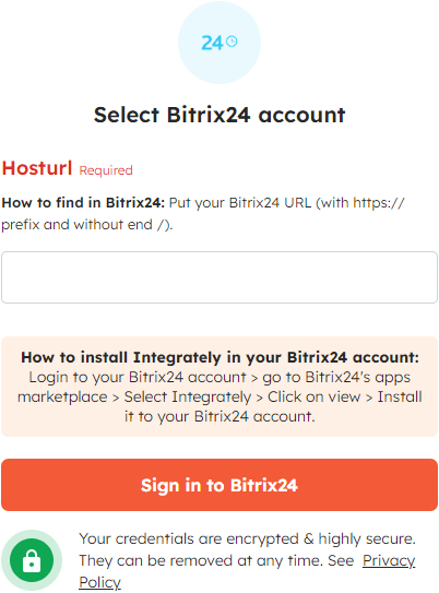 Connect your Bitrix24 account with Integrately