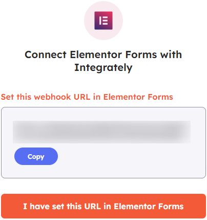 Connect your Elementor Forms account with Integrately